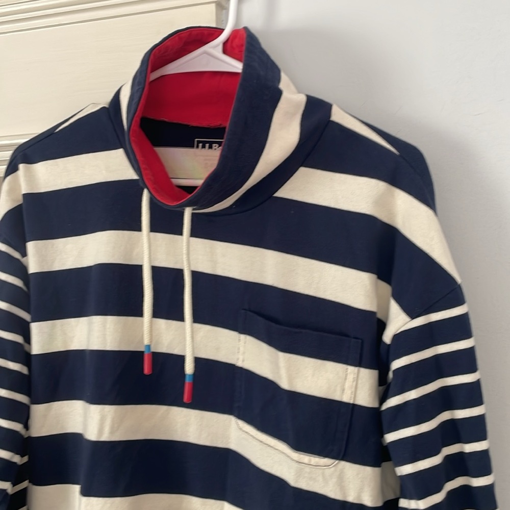 LL bean Hertiage mariner striped top - Picture 2 of 6